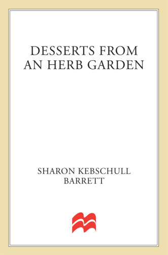Desserts from an Herb Garden