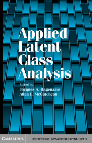 Applied Latent Class Analysis