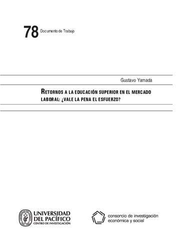 Retornos a la educación superior en el mercado laboral: ¿vale la pena el esfuerzo?