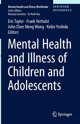 Mental Health and Illness of Children and Adolescents
