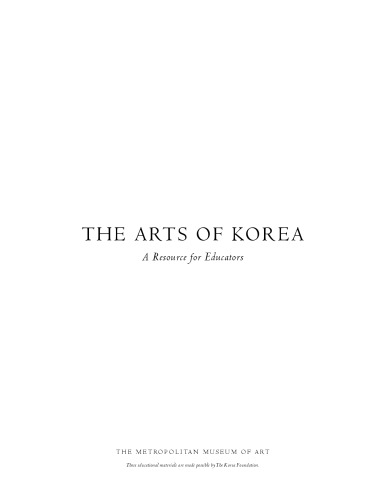 The Arts of Korea: A Resource for Educators