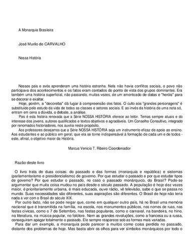 A Monarquia Brasileira