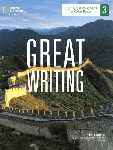 Great Writing 3: From Great Paragraphs to Great Essays (Student Book)
