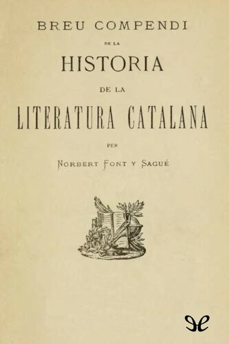 Breu compendi de la historia de la literatura catalana