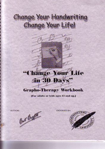 Change Your Handwriting, Change Your Life Workbook