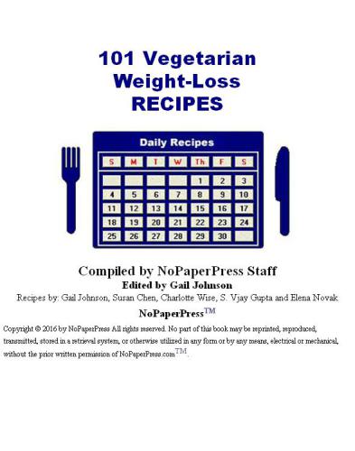 101 Vegetarian Weight Loss Recipes