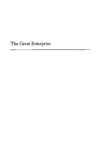 The Great Enterprise: The Manchu Reconstruction of Imperial Order in Seventeenth-century China