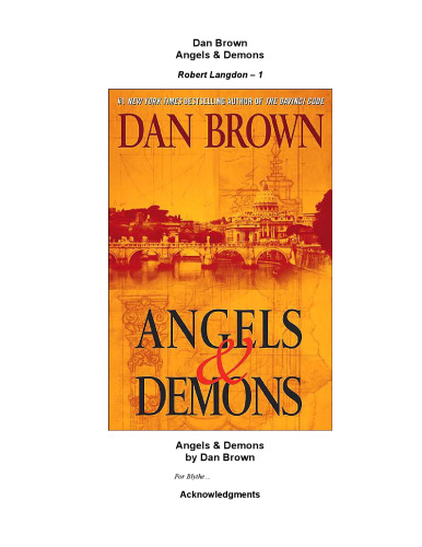 Angels & Demons