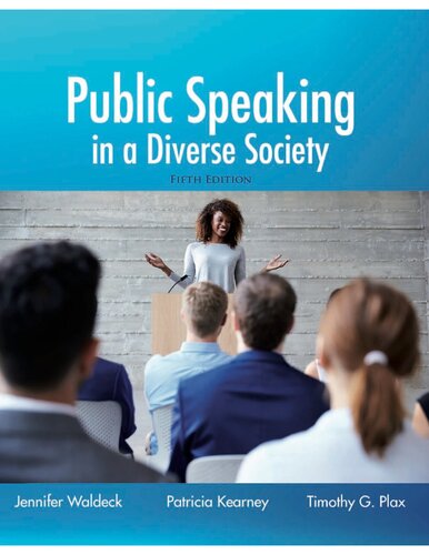 Public Speaking in a Diverse Society