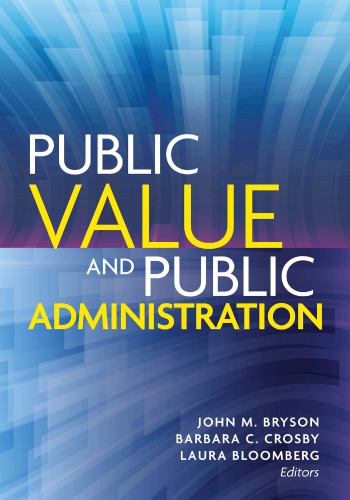 Public value and public administration