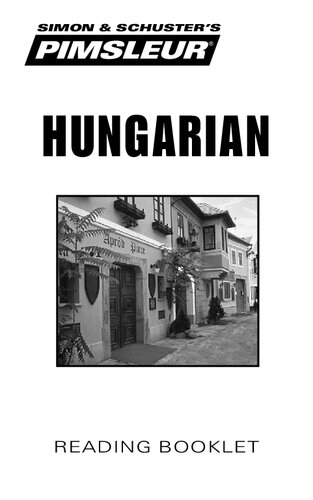 Hungarian - Reading booklet