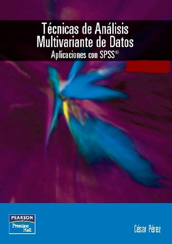Técnicas de análisis multivariante de datos : aplicaciones con SPSS
