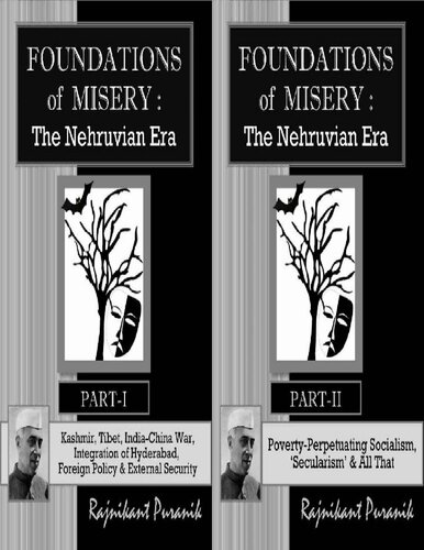 Foundations of Misery: The Nehruvian Era - 2 Vol. Set