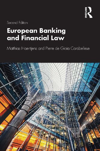 European banking and financial law