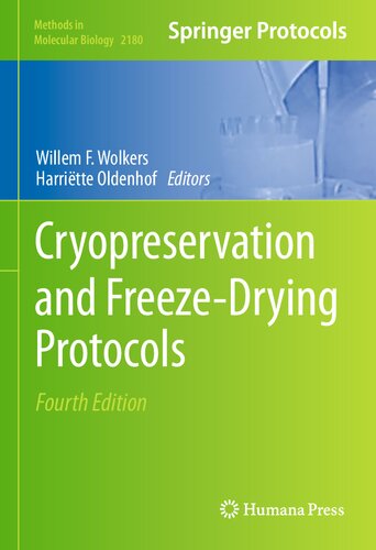 Cryopreservation and Freeze-Drying Protocols