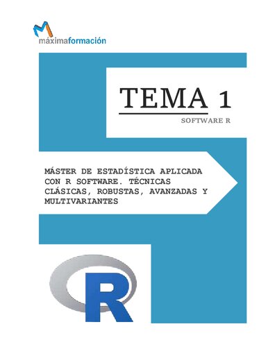 Master de Estadistica Aplicada con R Software
