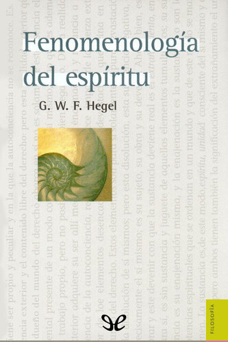 Fenomenología del espíritu (W. Roces)