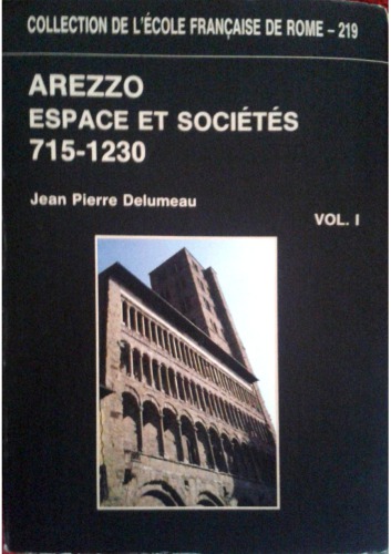 Arezzo. Espaces et sociétés. VIII