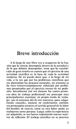 La función de la ciencia en la sociedad