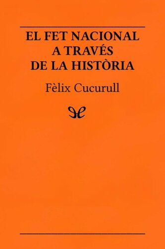 El fet nacional català a través de la història