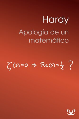 Apología de un matemático