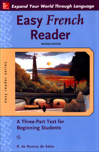 Easy French reader: a three-part text for beginning students