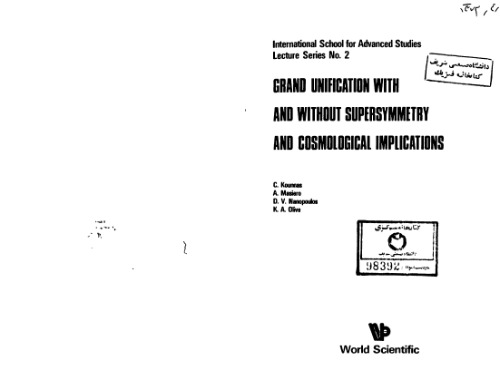 Grand Unification with Supersymmetry and Cosmological Implications