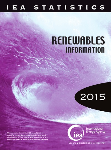RENEWABLES INFORMATION (2015 edition) - iii