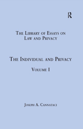 The Individual And Privacy