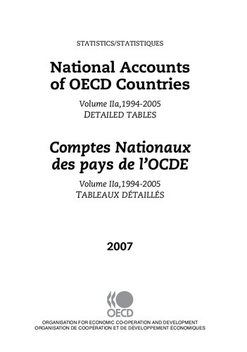 Detailed tables, 1994-2005 = Tableaux détaillés, 1994-2005.