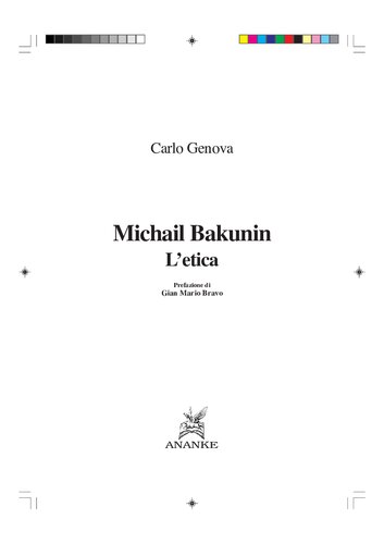 Michail Bakunin. L'etica