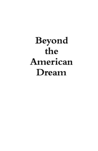 Beyond the American Dream: Lifelong Learning and the Search for Meaning in a Postmodern World