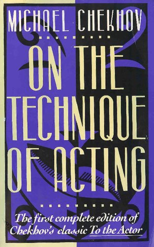 On the technique of acting