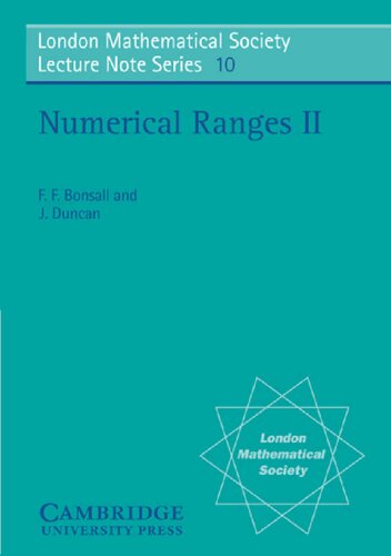 Numerical Ranges II