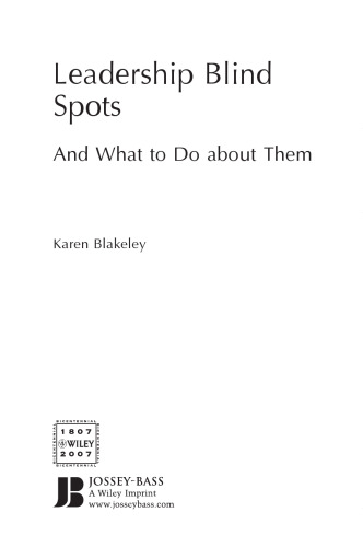 Leadership Blind Spots and What To Do About Them