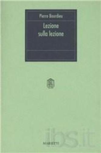 Lezione sulla lezione