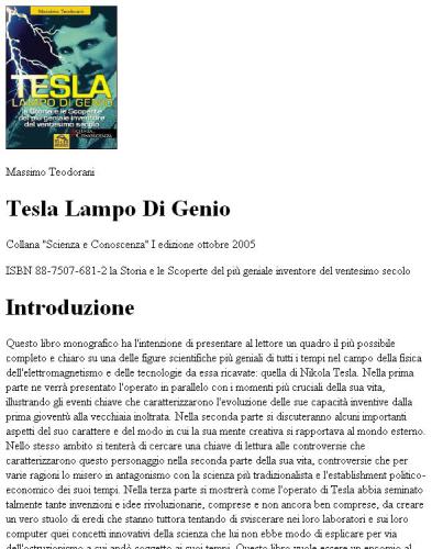 Tesla: lampo di genio: la storia e le scoperte del più geniale inventore del ventesimo secolo