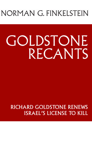 Goldstone Recants
