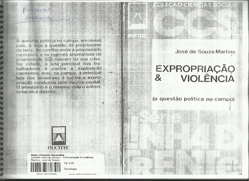 Expropriação e violência: a questão política no campo