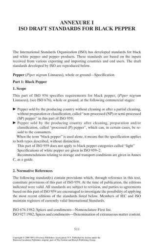 Black Pepper, Piper Nigram: Piper nigrum