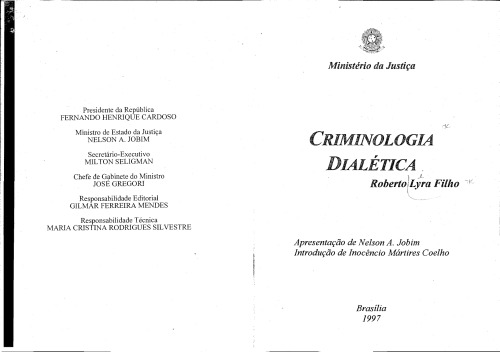 Criminologia Dialética