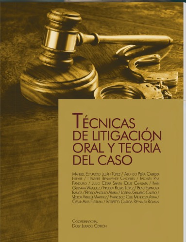TÉCNICAS DE LITIGACIÓN ORAL Y TEORÍA DEL CASO