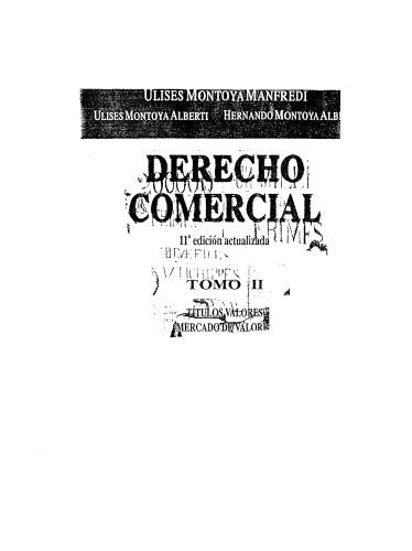 derecho comercial TOMO II
