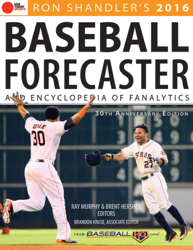 Ron Shandler's 2016 baseball forecaster and encyclopedia of fanalytics