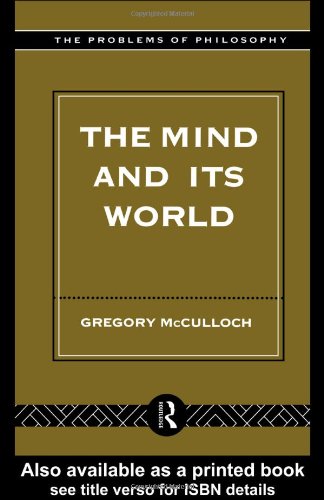 The Mind and its World