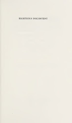 Righteous Discontent: The Women's Movement in the Black Baptist Church 1880-1920