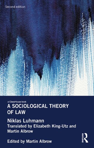 A sociological theory of law