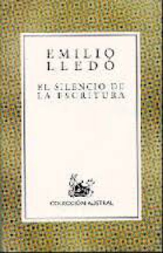 El silencio de la escritura