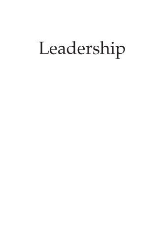 Leadership: Succeeding In The Private, Public, And Not-for-profit Sectors