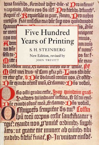 Five Hundred Years of Printing